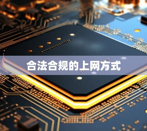 合法合规的上网方式 合法合规的上网方式